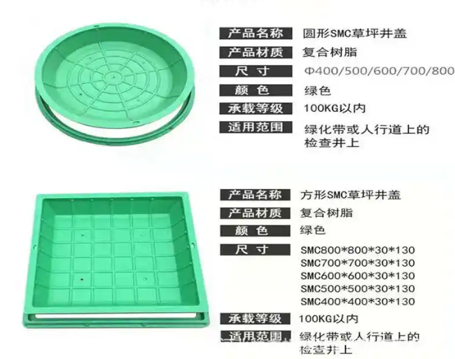 高埗镇树脂复合种植井盖展示